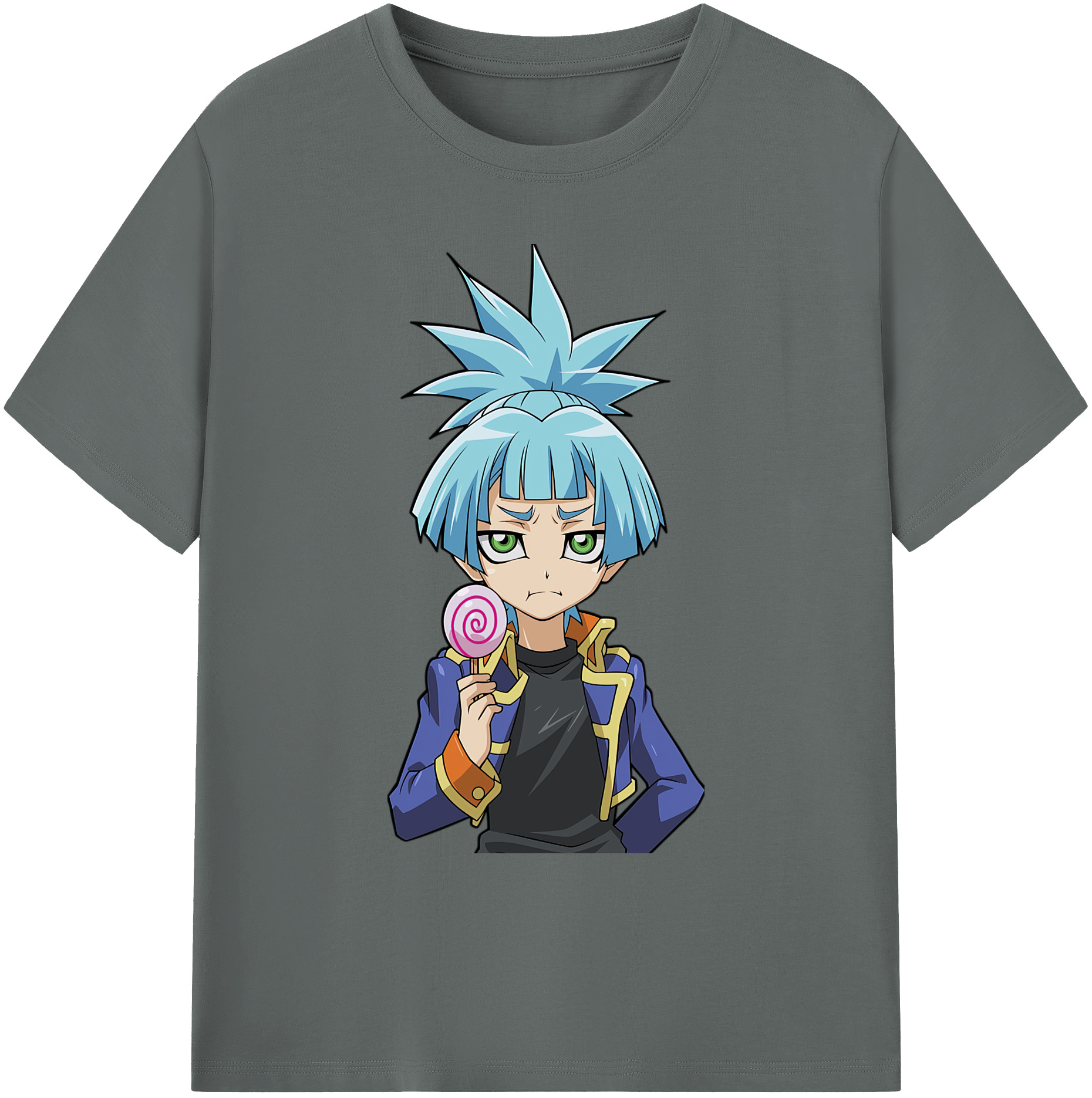 （画像用） 遊☆戯☆王 Yu-Gi-Oh! 綿100％ メンズ半袖Tシャツ｜肌触りやわらか＆通気性